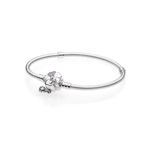 Bracelet Moments en Argent, Fermoir Prairie de Fleurs Sauvages PANDORA France - 597124NLC (image pour) Bracelet Moments en Argent, Fermoir Prairie de Fleurs Sauvages PANDORA France - 597124NLC