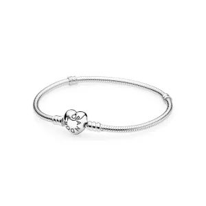 (image pour) Bracelet Pandora Moments de vie 590719 - Bracelet Coeur Argent Femme 