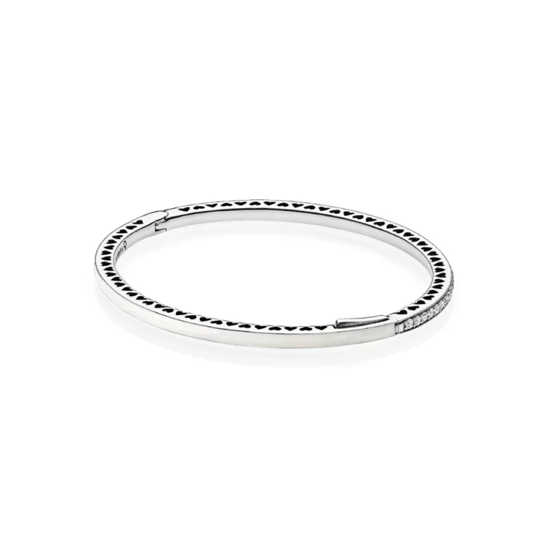 (image pour) Bracelet Pandora Signature Pandora 590537EN23 - Bracelet Coeurs Lumineux Femme 