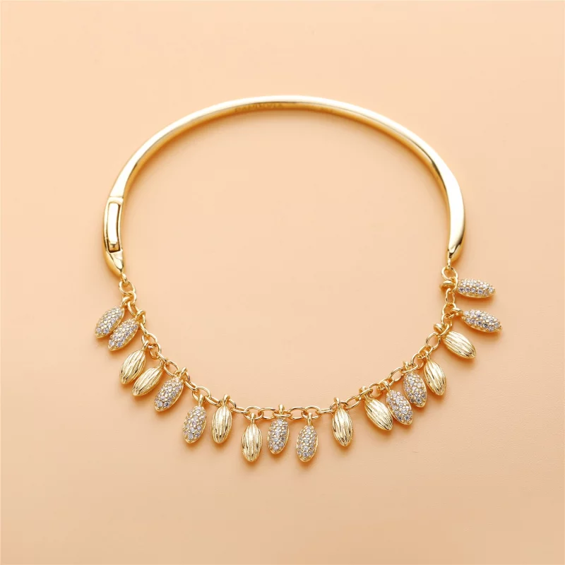 (image pour) Jonc Grains Flottants PANDORA Shine™ - 567715CZ - Afficher 2