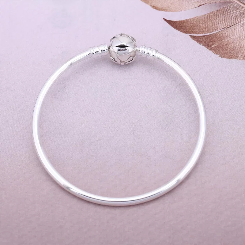 (image pour) PANDORA - Argent sterling à fermoir à boucle délicate - 590724CZ - Afficher 4