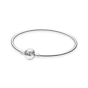 PANDORA - Argent sterling à fermoir à boucle délicate - 590724CZ (image pour) PANDORA - Argent sterling à fermoir à boucle délicate - 590724CZ