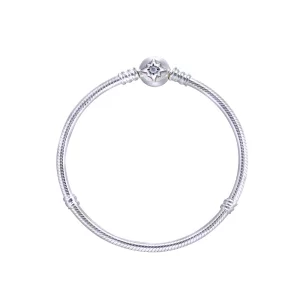 PANDORA - Bracelet en Argent, Étoile - PE00023-1B (image pour) PANDORA - Bracelet en Argent, Étoile - PE00023-1B