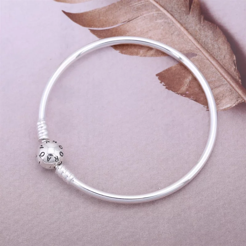 (image pour) PANDORA - Cercle d'amour, cz rose poudré - 590716PCZ - Bracelets - Afficher 3