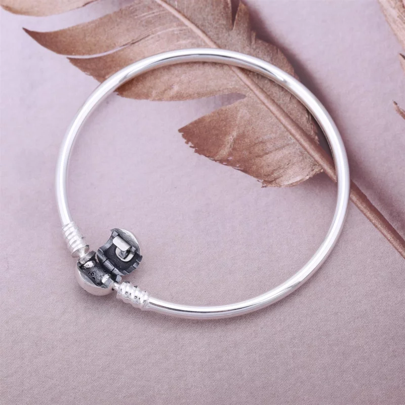 (image pour) PANDORA - Cercle d'amour, cz rose poudré - 590716PCZ - Bracelets - Afficher 4