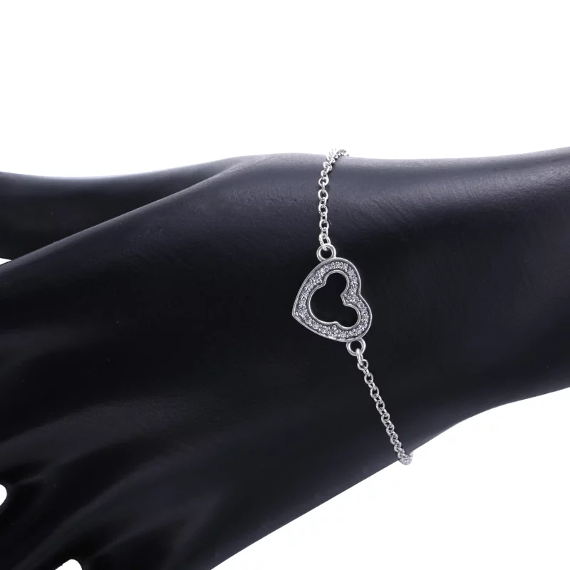 (image pour) PANDORA - Disney, Silhouette de Mickey - 590512CZ - Bracelets - Afficher 3