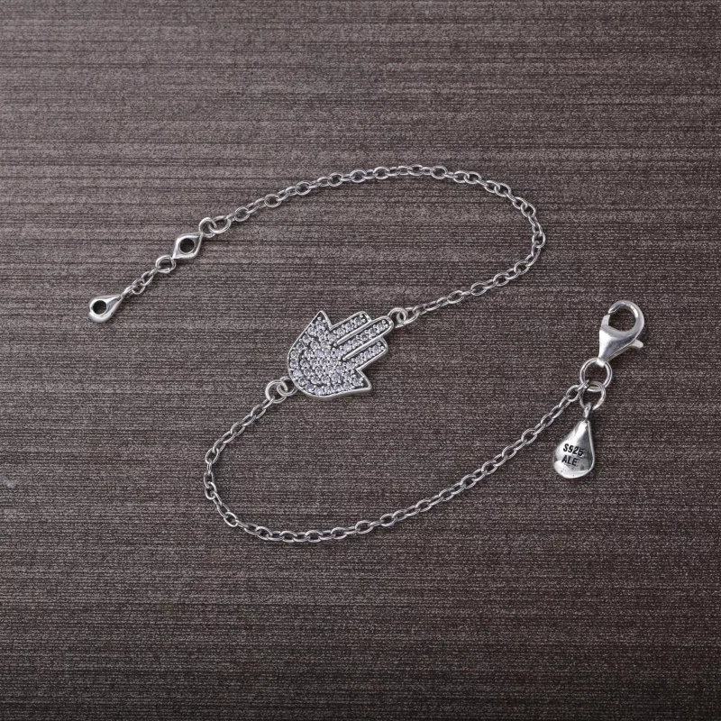 (image pour) PANDORA - Symbole de protection, cz incolore - 590505CZ - Bracelets - Afficher 2