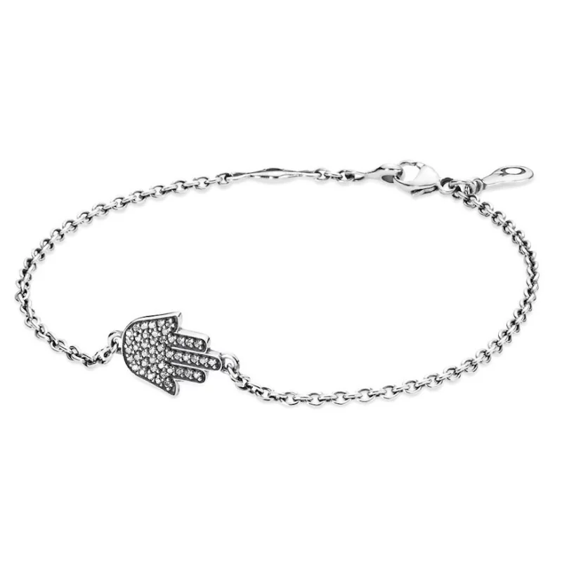 (image pour) PANDORA - Symbole de protection, cz incolore - 590505CZ - Bracelets