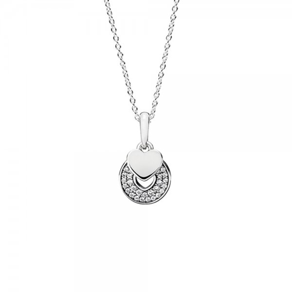 Collier Dites-le avec le Cœur - 390404CZ-70 - Colliers et pendentifs | PANDORA