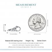 Fermoir double homard de style Pandora - BSP023
