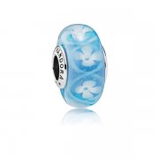 Charm Murano Floral Bleu - 791666