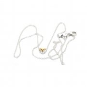 Collier PANDORA avec pendentif en forme de cœur doré bombé - 399399C00