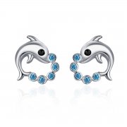 Clous d'Oreilles Style PANDORA Esprit de l'océan - SCE179