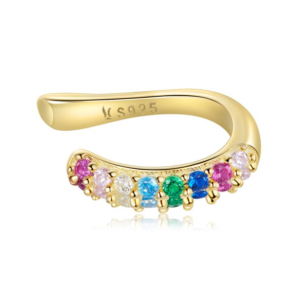 Clip d'oreille arc-en-ciel - SCE1101