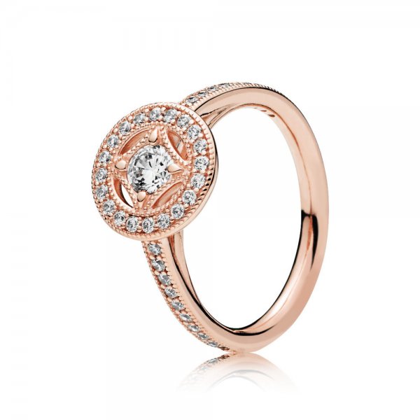 Élégance Vintage, bague PANDORA France - 181006CZ