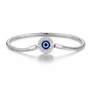 Bracelet à chaîne basique avec œil de diable de style Pandora - BSB122