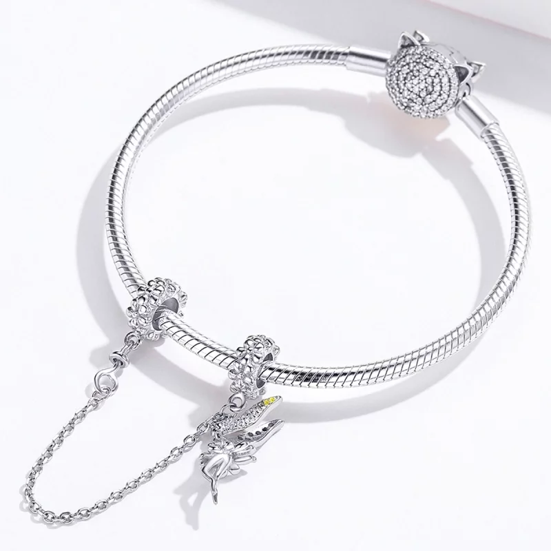 (image pour) Chaîne de Confort Style PANDORA Fleur Elfe - SCC1278 - Afficher 5