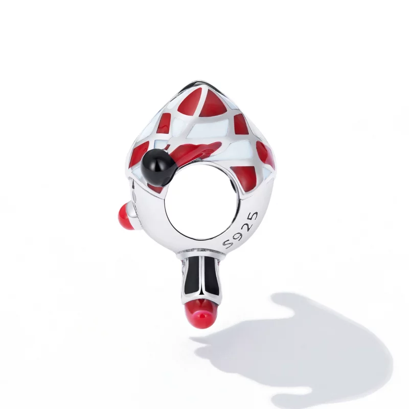 (image pour) Charm de clown de poker de style Pandora - SCC2237 - Afficher 3