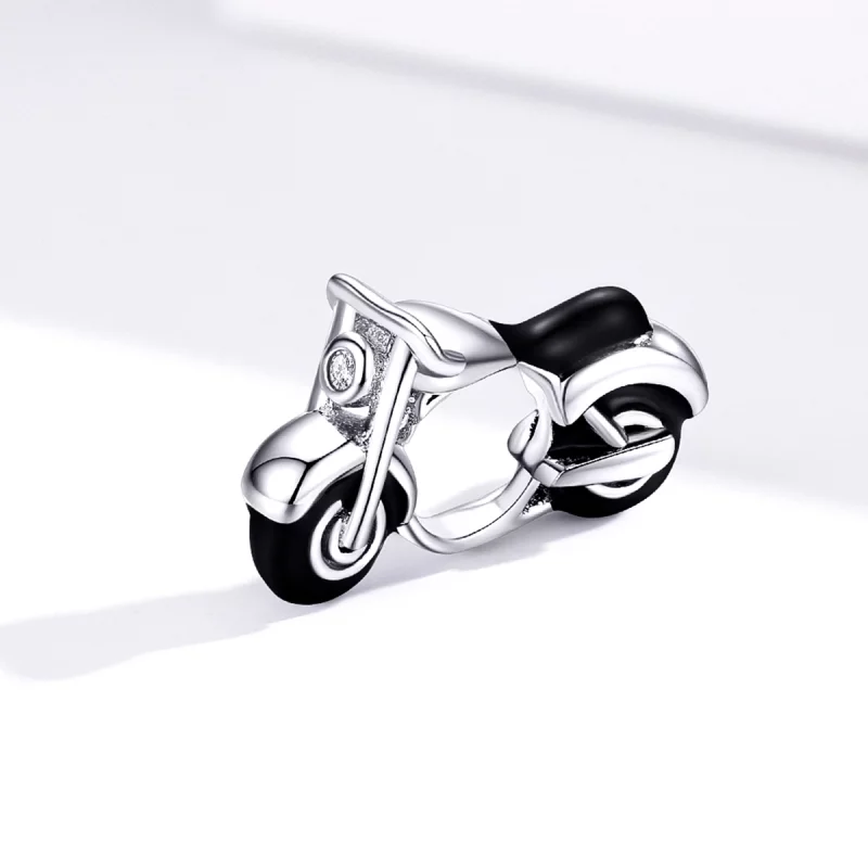 (image pour) Charm de moto cool de style Pandora - BSC273 - Afficher 2