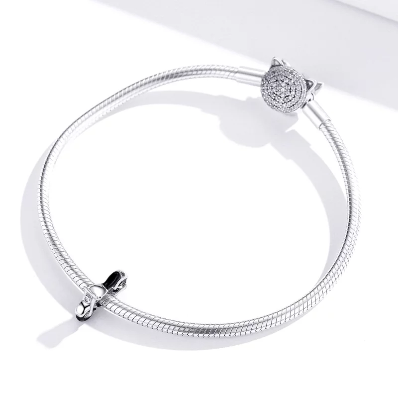 (image pour) Charm de moto cool de style Pandora - BSC273 - Afficher 3