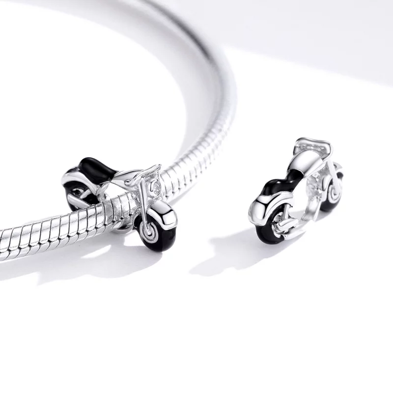 (image pour) Charm de moto cool de style Pandora - BSC273 - Afficher 4