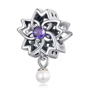 (image pour) Charm de style Pandora avec perles et breloque - BSC637