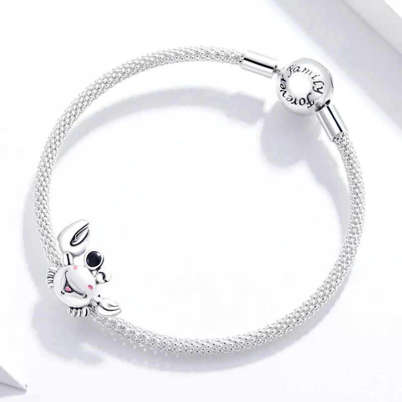 (image pour) Charm de style Pandora en forme de petit crabe - SCC1655 - Afficher 3
