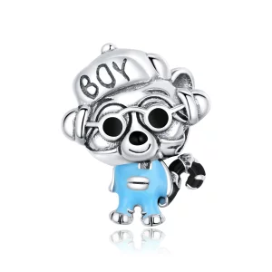 (image pour) Charm de style Pandora Hip Hop Raton Laveur - SCC1629