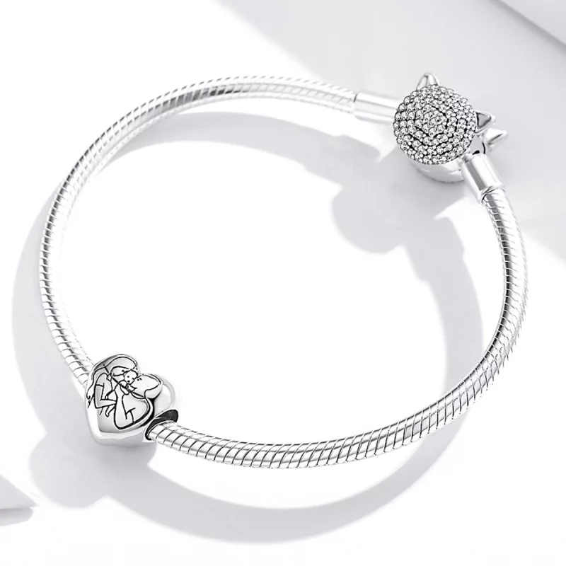 (image pour) Charm de style Pandora pour la famille - BSC494 - Afficher 3