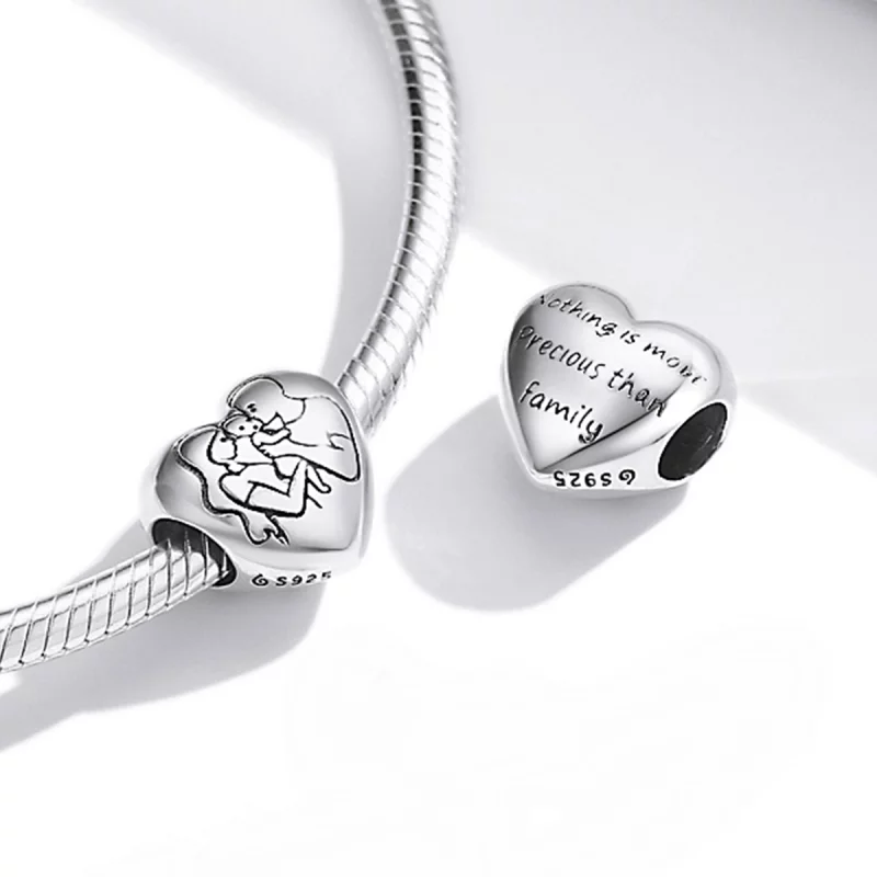 (image pour) Charm de style Pandora pour la famille - BSC494 - Afficher 4
