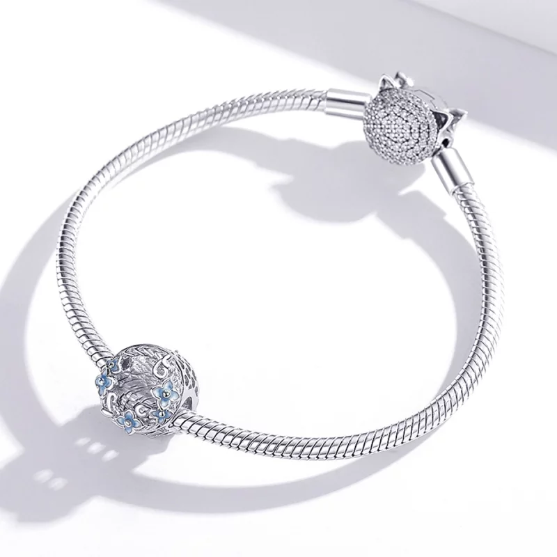 (image pour) Charm de style Pandora Secret Garden - BSC393 - Afficher 3