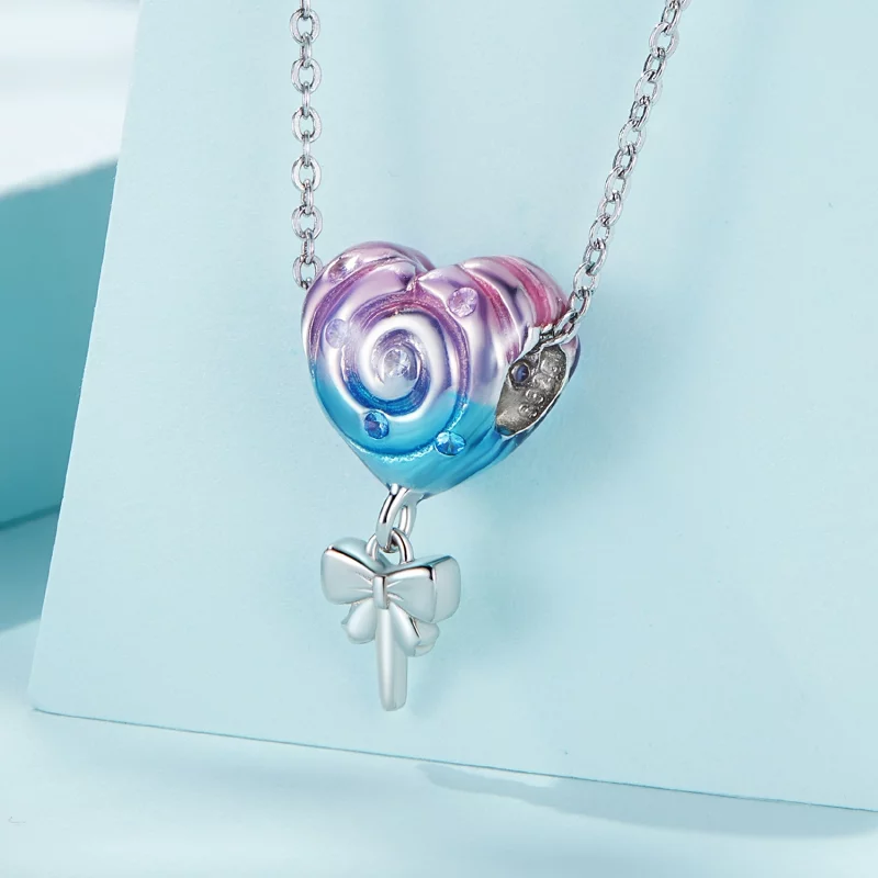 (image pour) Charm de sucette arc-en-ciel style Pandora - SCC2391 - Afficher 2