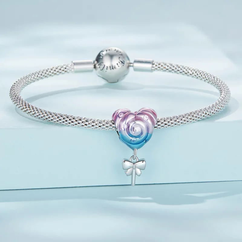 (image pour) Charm de sucette arc-en-ciel style Pandora - SCC2391 - Afficher 3