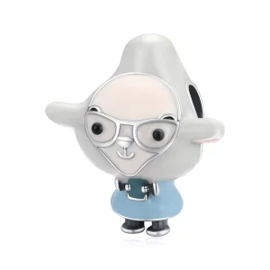 (image pour) Charm en forme d'agneau avocat de style Pandora - SCC1965