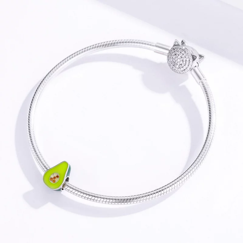 (image pour) Charm en forme d'avocat de style Pandora - BSC129 - Afficher 4