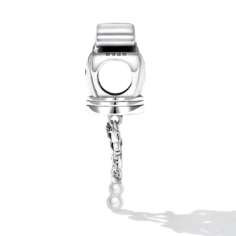 (image pour) Charm en forme de couronne avec nœud style Pandora - SCC2259 - Afficher 4
