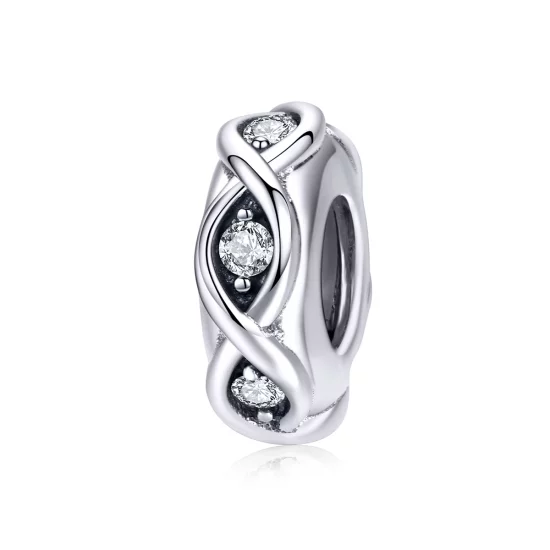 (image pour) Charm espaceur Style PANDORA Scintillait - SCC1153