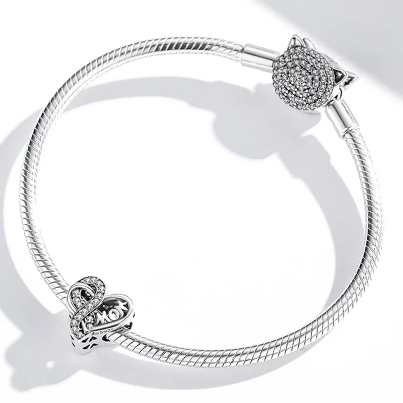 (image pour) Charm Pandora Style Amour Infini - BSC516 - Afficher 3