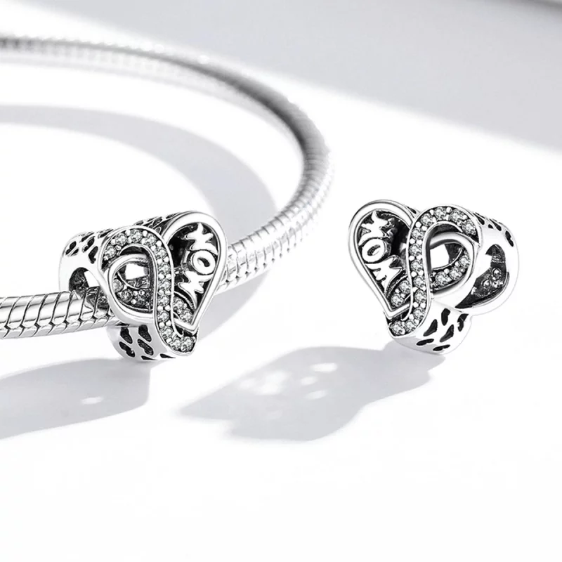 (image pour) Charm Pandora Style Amour Infini - BSC516 - Afficher 4