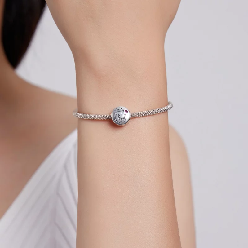 (image pour) Charm Pandora Style Amour Maternel - BSC493 - Afficher 5