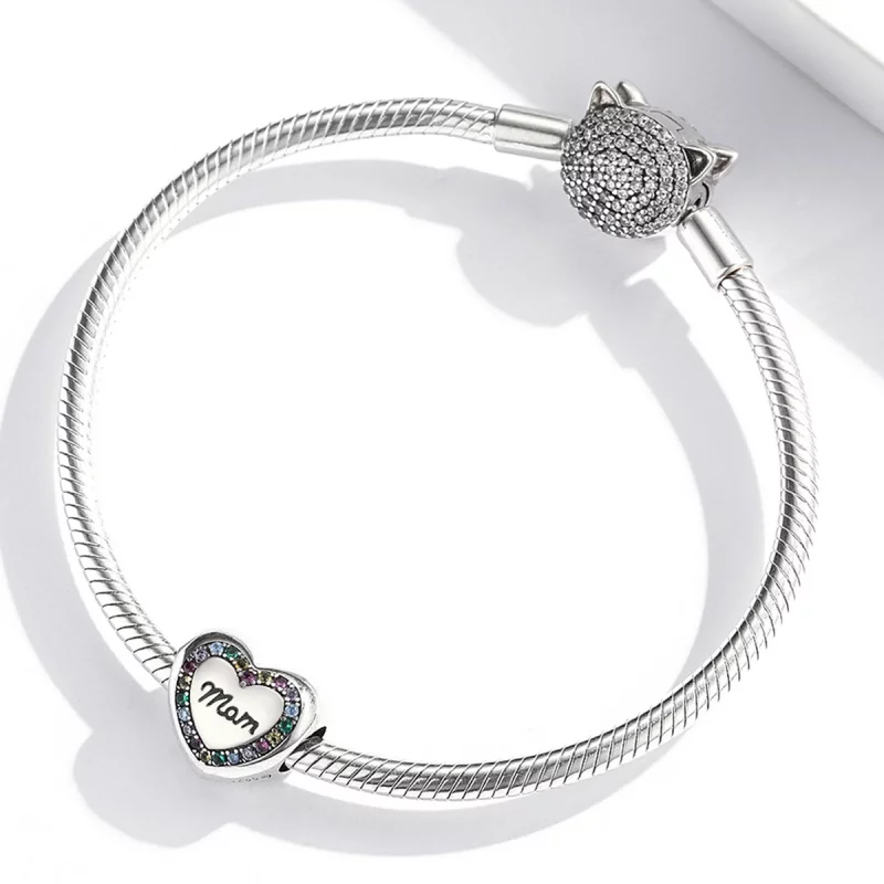 (image pour) Charm Pandora Style Arbre de Vie Amour - BSC567 - Afficher 3