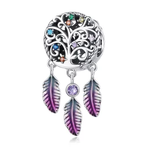 (image pour) Charm Pandora Style Attrape-rêves Arbre de Vie - SCC2268