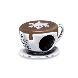 (image pour) Charm Pandora Style Café d'Hiver - BSC361