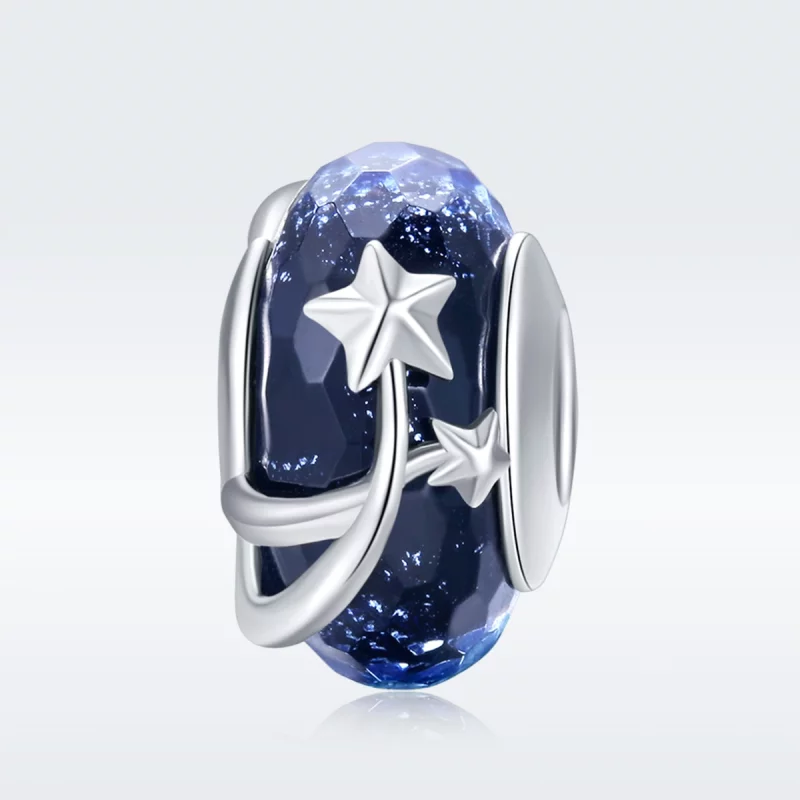 (image pour) Charm Pandora Style Ciel Nocturne de Fin d'Automne - SCC861 - Afficher 3