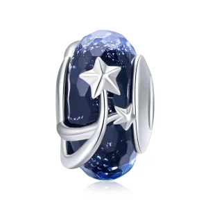 Charm Pandora Style Ciel Nocturne de Fin d'Automne - SCC861 (image pour) Charm Pandora Style Ciel Nocturne de Fin d'Automne - SCC861