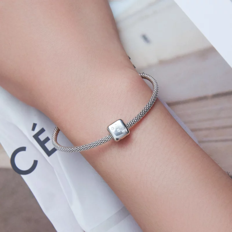 (image pour) Charm Pandora Style Dé à jouer chanceux - SCC2362 - Afficher 7