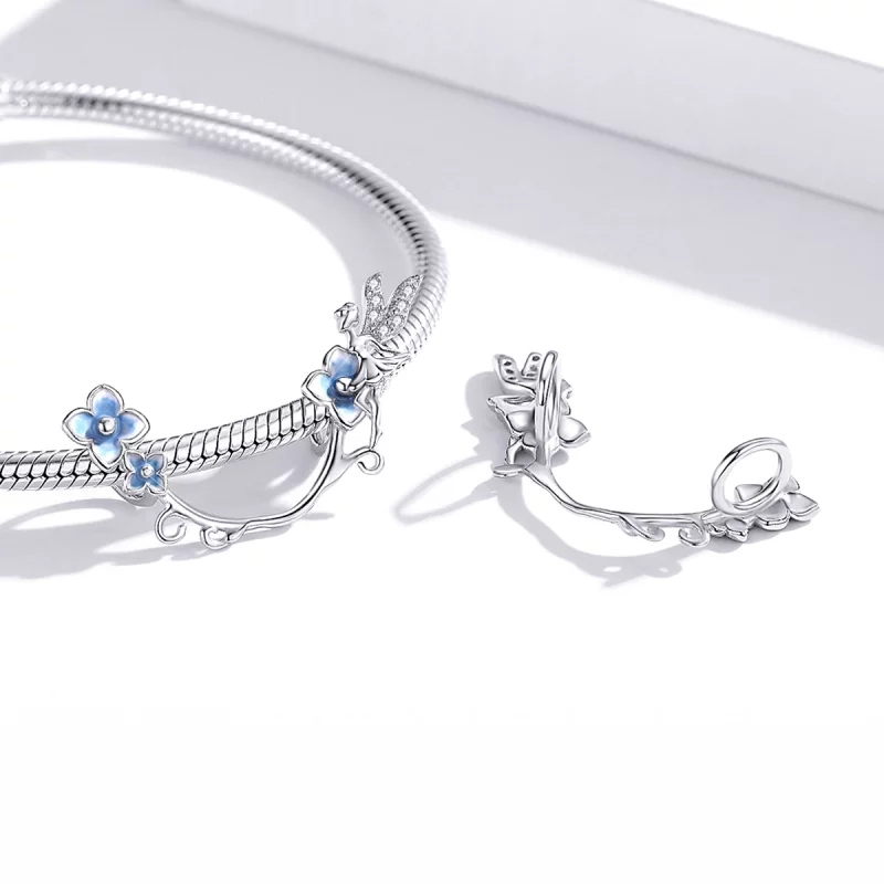 (image pour) Charm Pandora Style Esprit Fleur - BSC391 - Afficher 4