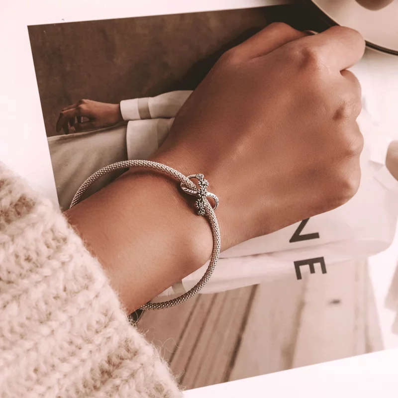 (image pour) Charm Pandora Style Fleurs Infinies - SCC2099 - Afficher 5