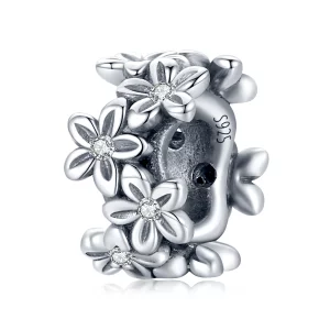 Charm Pandora Style Fleurs Rétro - SCC1938 (image pour) Charm Pandora Style Fleurs Rétro - SCC1938