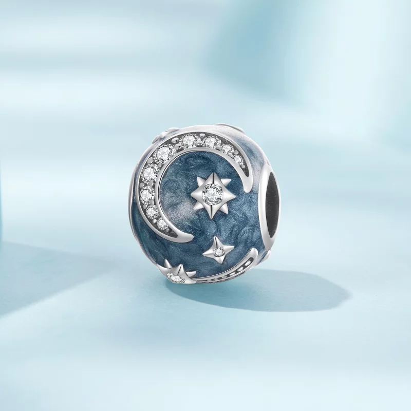 (image pour) Charm Pandora Style Galaxie Étoilée - SCC2368 - Afficher 2